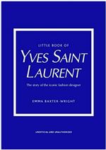 little-book-of-yves-saint-laurent-fashion-history-luks-dekoratif-mini-kitap-blue-art