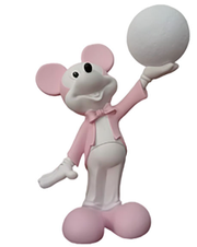 PİNK MİCKEY MOUSE WİTH BALL