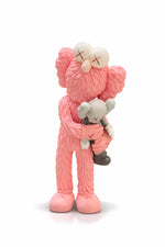 pembe-cocuklu-kaws-modern-heykel-koleksiyon-figuru