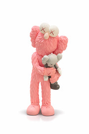 pembe-cocuklu-kaws-modern-heykel-koleksiyon-figuru