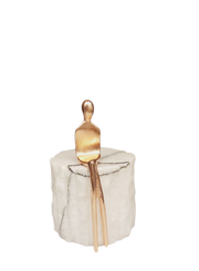 GOLD FİGÜRLÜ MERMER SÜTÜN