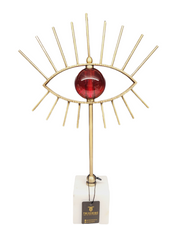 KIRMIZI DEKORATİF GÖZ OBJE