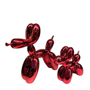 2'li Kırmızı Balon Köpek