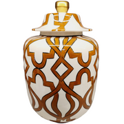 KAHVERENGİ BALCON DESENLİ KÜP BÜYÜK