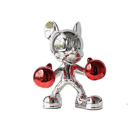 silver-boksor-mickey-modern-heykel-gumus-dekoratif-obje