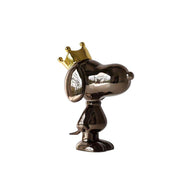 tacli-snoopy-siyah-modern-heykel-dekoratif-obje
