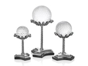 PİRİNÇ AYAKLI 3'LÜ KÜRE