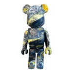 Van gogh bear brick figür 70cm modern sanat dekoratif obje