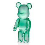 yesil-seffaf-ayicik-figuru-modern-toy-art-resin-dekoratif-obje-zumrut
