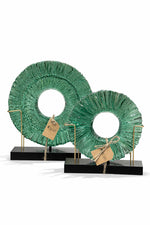 zumrut-yesil-dekoratif-cam-disk-pirinc-ayakli-set