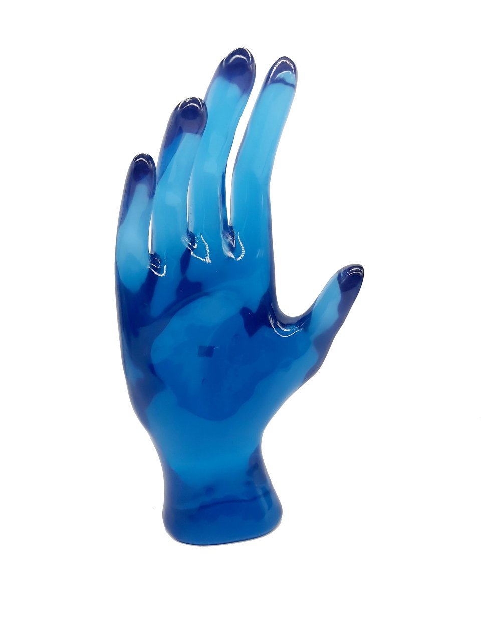 DECORATIVE BLUE HAND